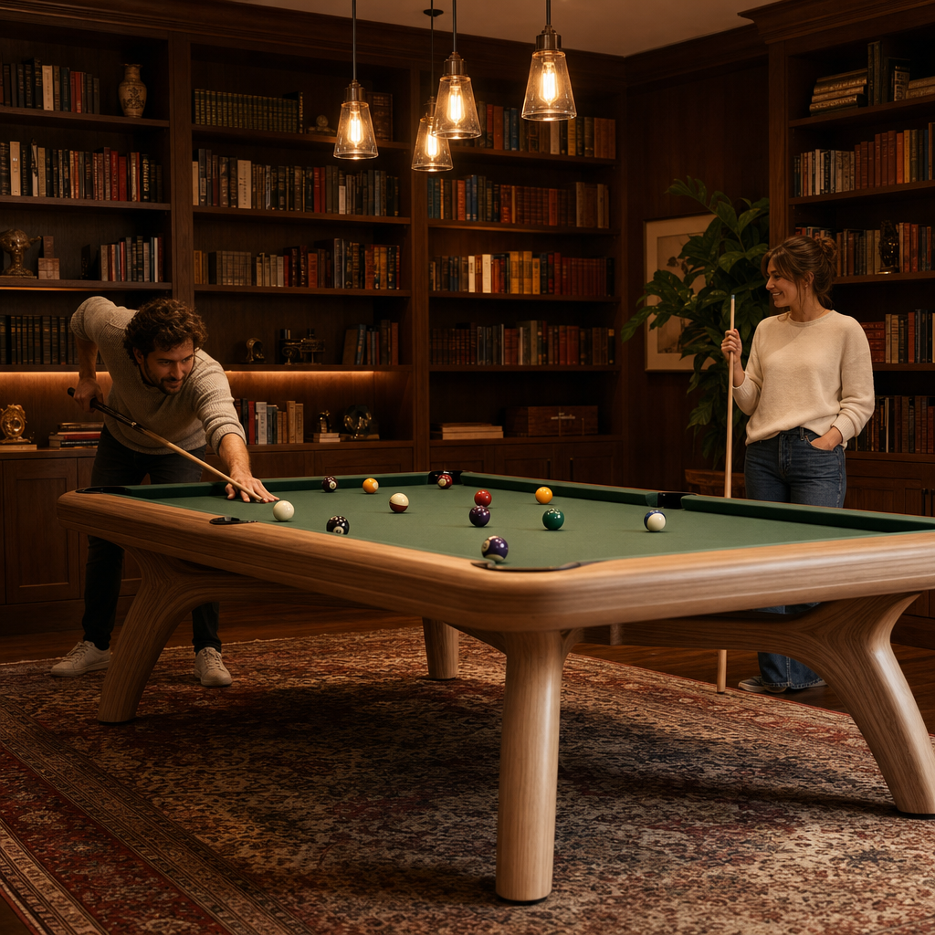 Blackwell Crest – Modern Slate Pool Table