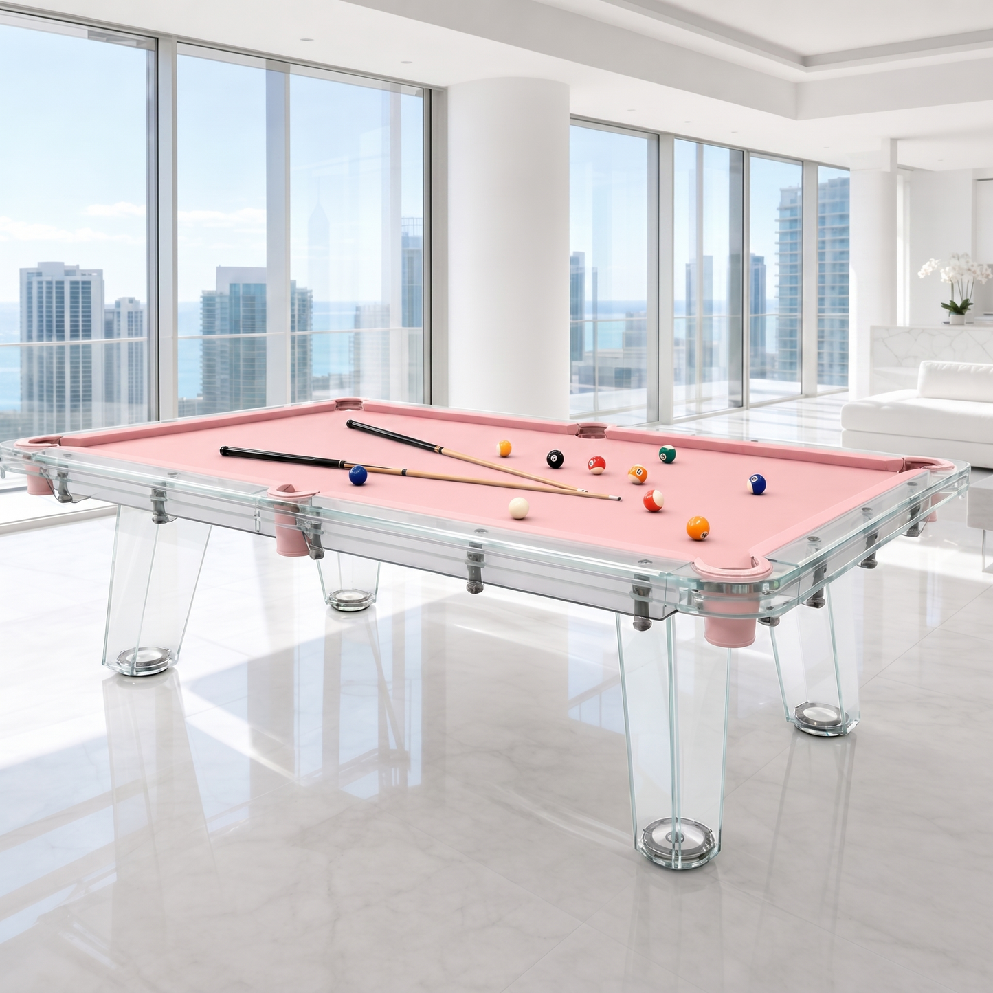 Blackwell Prism – Modern Slate Pool Table